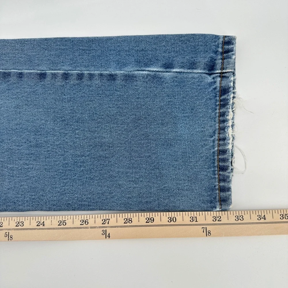 Levi Strauss‎ 505 Mens Jeans 34x34 Medium Wash Straight Leg Denim Zip Fly